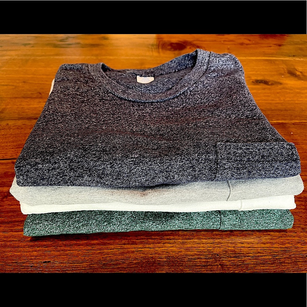 FOUR Velva Sheen Pocket T-Shirts Size L